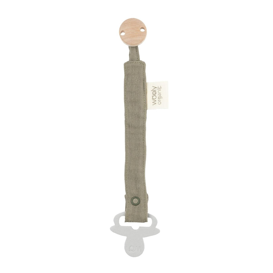 Schnullerclip aus Musselin Bio Baumwolle - The Baltic Shop