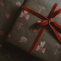 Set aus 3 Stück Weihnachtsstimmung Kraft Geschenkpapier - The Baltic Shop