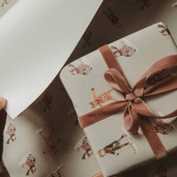 Set mit 3 Bögen Geschenkpapier - Winterfreuden - The Baltic Shop