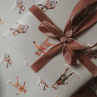 Set mit 3 Bögen Geschenkpapier - Winterfreuden - The Baltic Shop