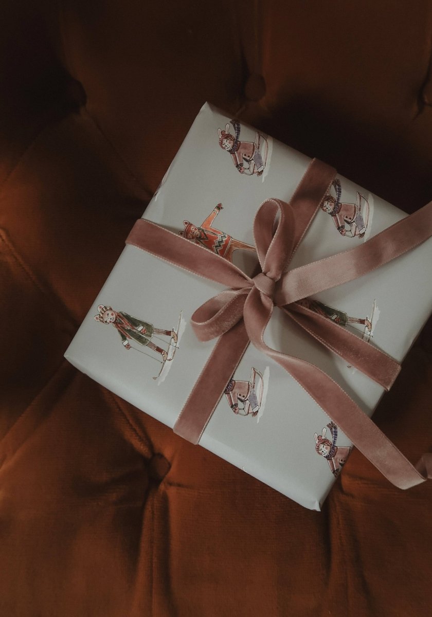 Set mit 3 Bögen Geschenkpapier - Winterfreuden - The Baltic Shop