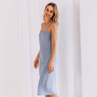 Slipkleid aus Leinen "Ruby" - The Baltic Shop
