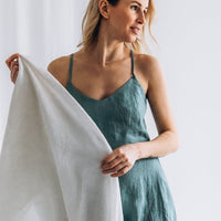 Sommerlicher Kleid aus Leinen "Liga" - The Baltic Shop
