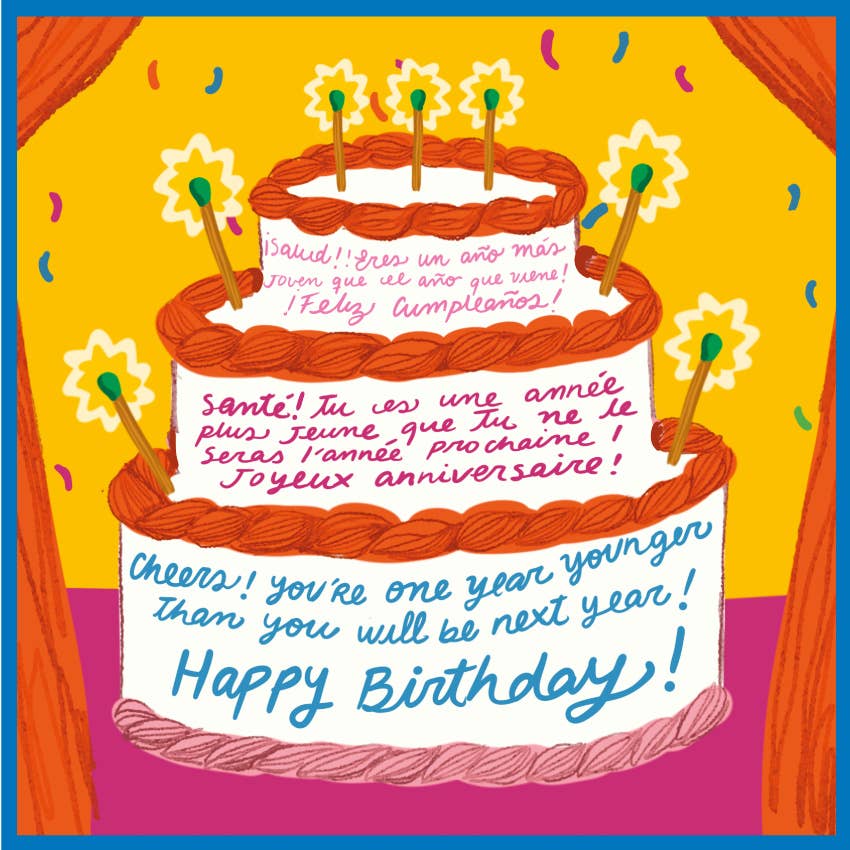 Streichhölzer - Happy Birthday! - The Baltic Shop