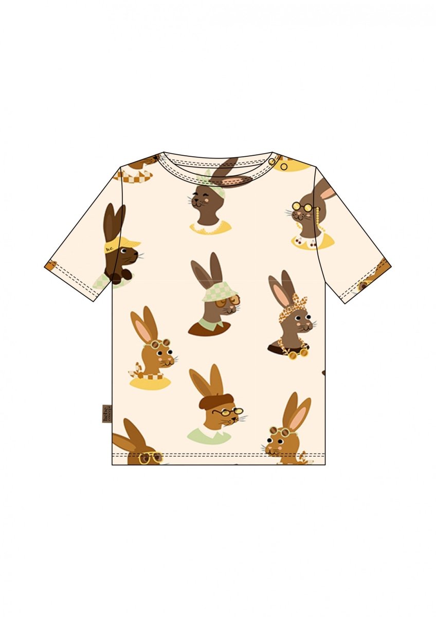 T-Shirt mit Hasendruck - The Baltic Shop