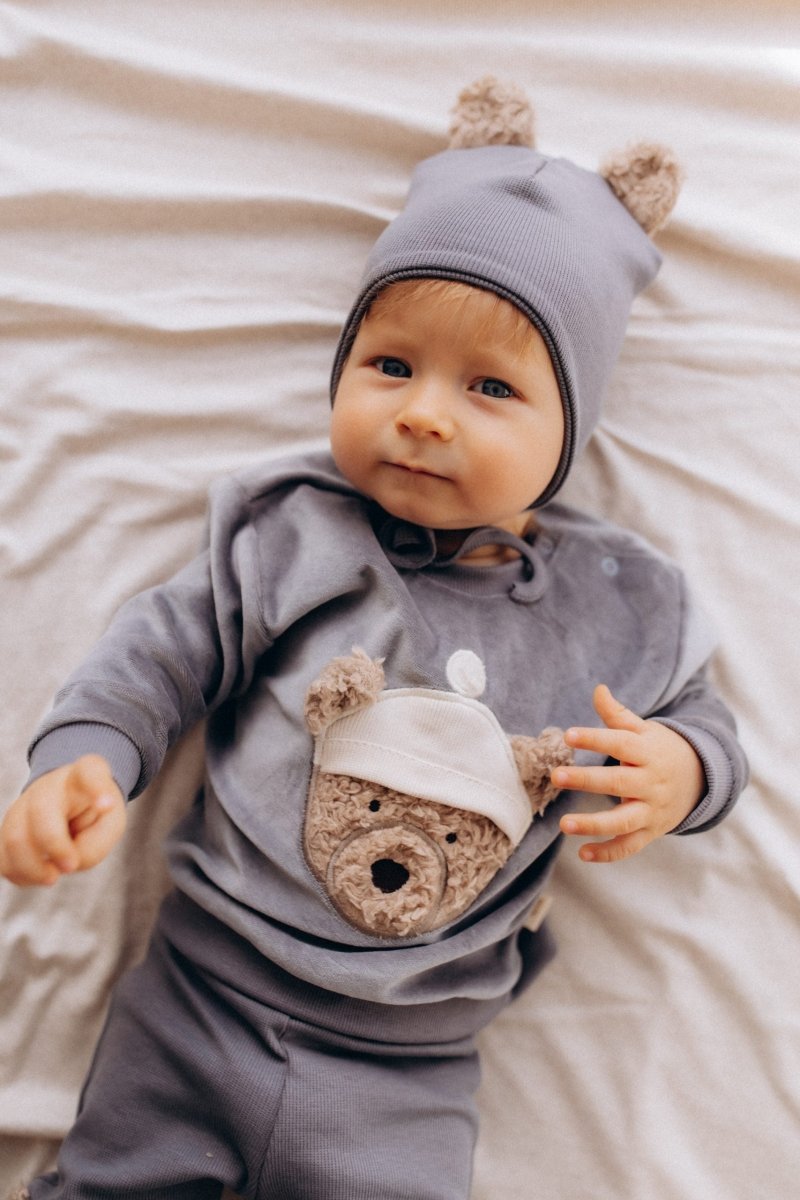 Teddy-Ohrenmütze aus Bio-Baumwolle - The Baltic Shop