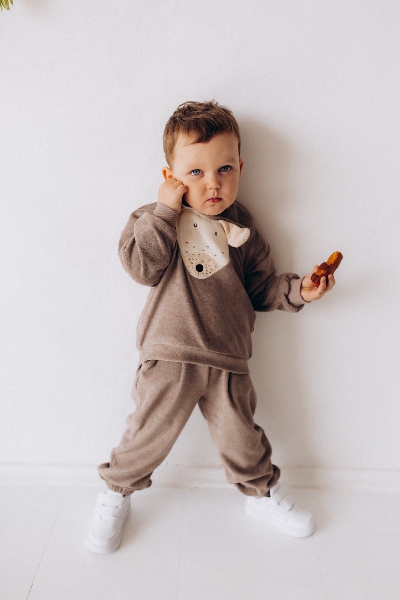 Terry Oversize Pullover in 2 Motive - The Baltic Shop