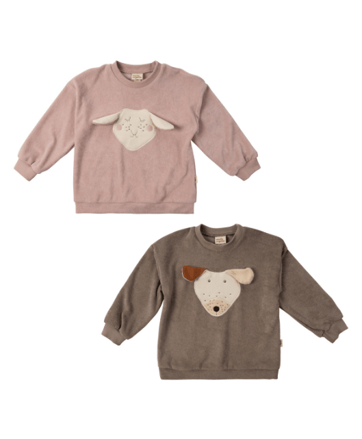 Terry Oversize Pullover in 2 Motive - The Baltic Shop