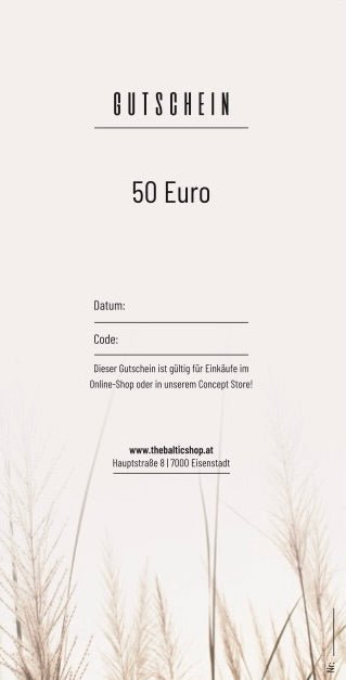 The Baltic Shop - Gutschein - The Baltic Shop