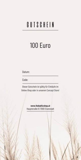 The Baltic Shop - Gutschein - The Baltic Shop