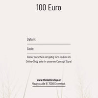 The Baltic Shop - Gutschein - The Baltic Shop