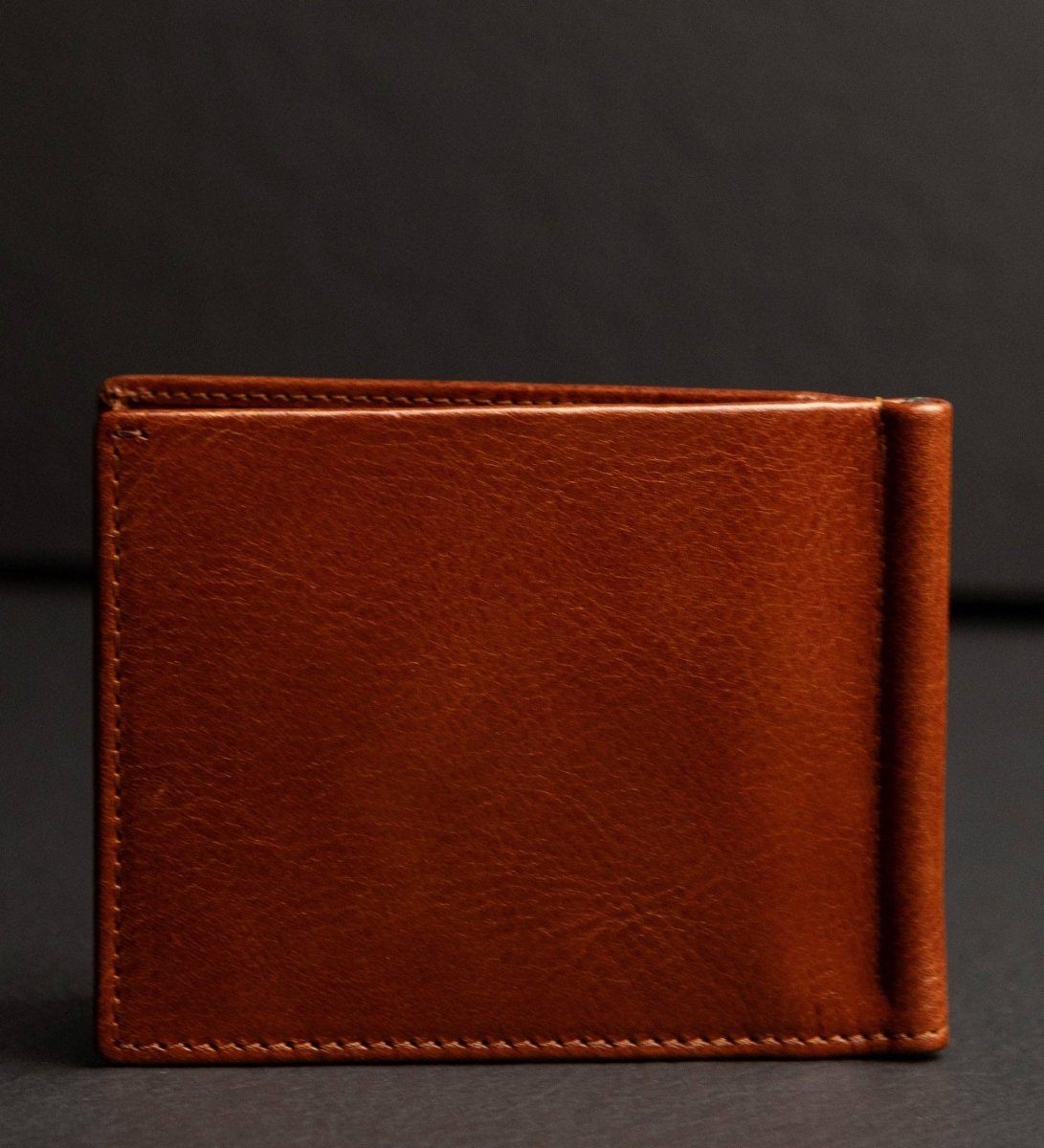 The Outsider – Geldklammer-Portemonnaie aus Vachetta-Leder - The Baltic Shop