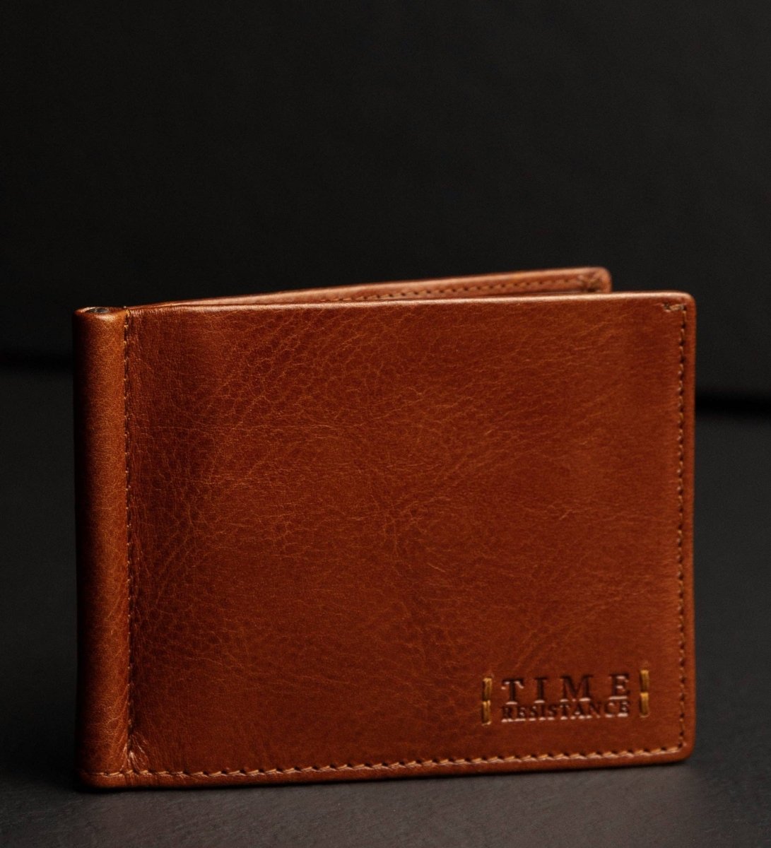 The Outsider – Geldklammer-Portemonnaie aus Vachetta-Leder - The Baltic Shop