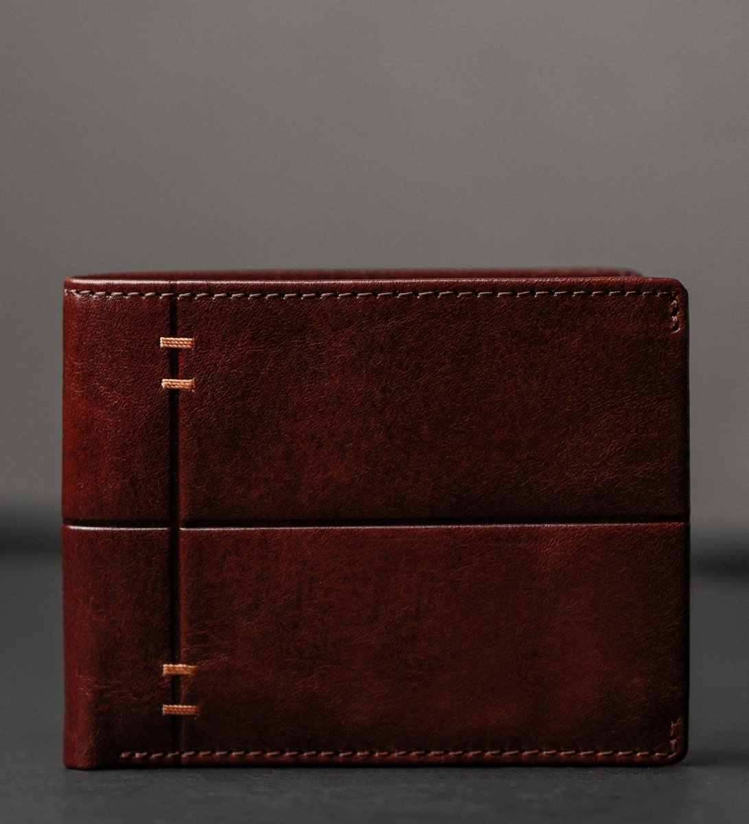 The Poetic Justice – Leder-Geldbörse aus Vachetta-Leder - The Baltic Shop