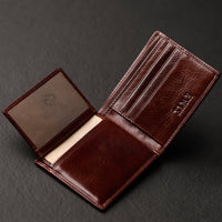 The Poetic Justice – Leder-Geldbörse aus Vachetta-Leder - The Baltic Shop