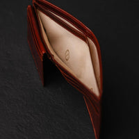 The Poetic Justice – Leder-Geldbörse aus Vachetta-Leder - The Baltic Shop