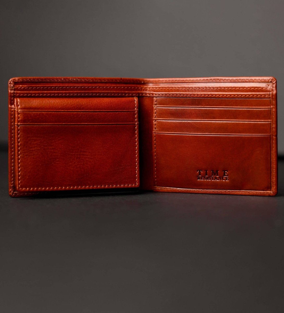 The Poetic Justice – Leder-Geldbörse aus Vachetta-Leder - The Baltic Shop