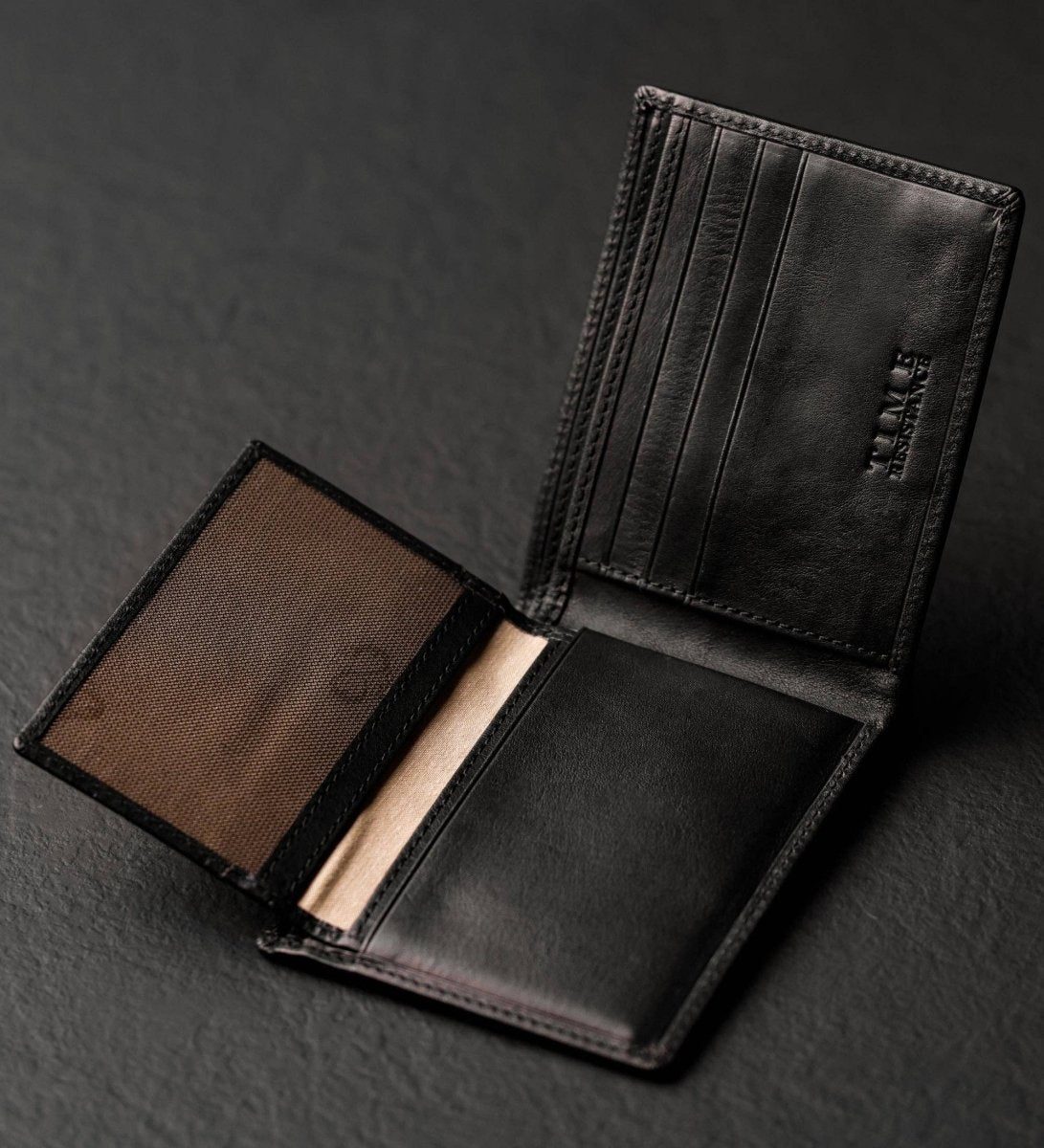 The Poetic Justice – Leder-Geldbörse aus Vachetta-Leder - The Baltic Shop