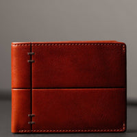 The Poetic Justice – Leder-Geldbörse aus Vachetta-Leder - The Baltic Shop