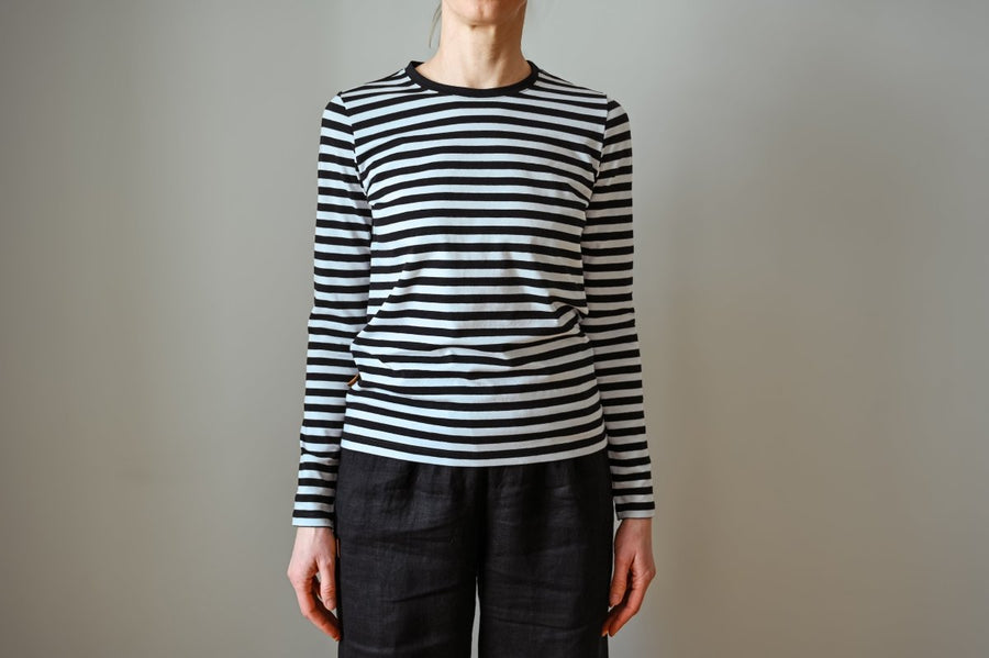 Top aus Baumwolle für Damen, gestreift - The Baltic Shop