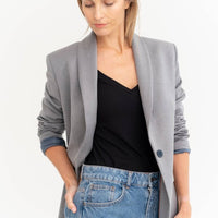Top 'ELBA' | weicher Bambusstoff in schwarz - The Baltic Shop
