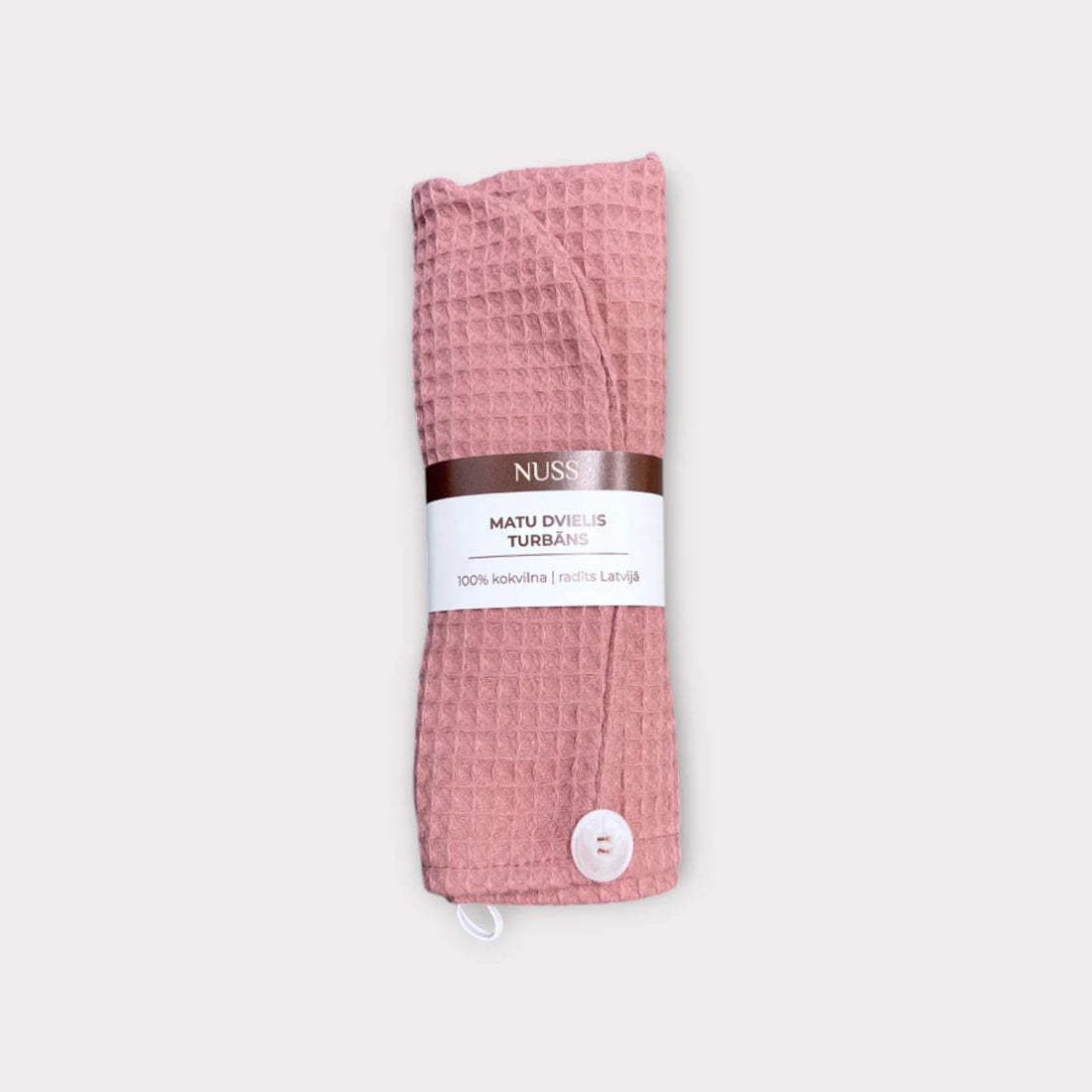 Turban für Sauna aus 100% Baumwolle
