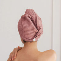 Turban für Sauna aus 100% Baumwolle