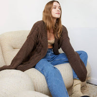 Twisted Erik: Earth Cardigan aus Wolle - The Baltic Shop