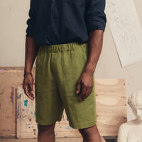 Unisex Cumin Shorts aus Leinen in 3 Farben - The Baltic Shop