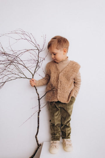 Unisex Plüschweste aus Bio Baumwolle - The Baltic Shop