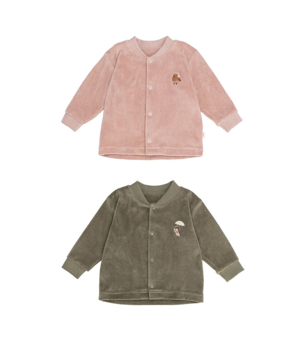 Veloursjacke aus Bio-Baumwolle - The Baltic Shop
