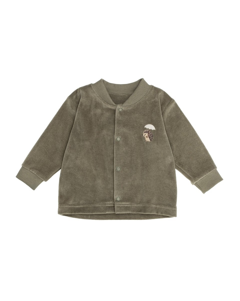 Veloursjacke aus Bio-Baumwolle - The Baltic Shop