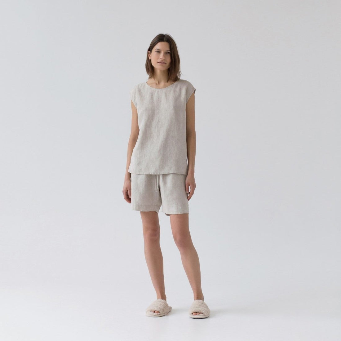 Verbena Pyjama Set aus Leinen - The Baltic Shop