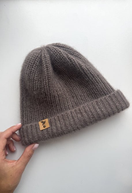 Weiche Haube aus Mohair und Seide - The Baltic Shop