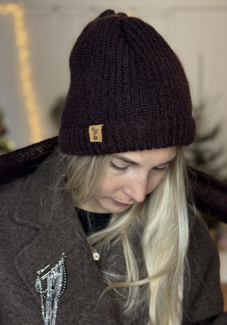 Weiche Haube aus Mohair und Seide - The Baltic Shop