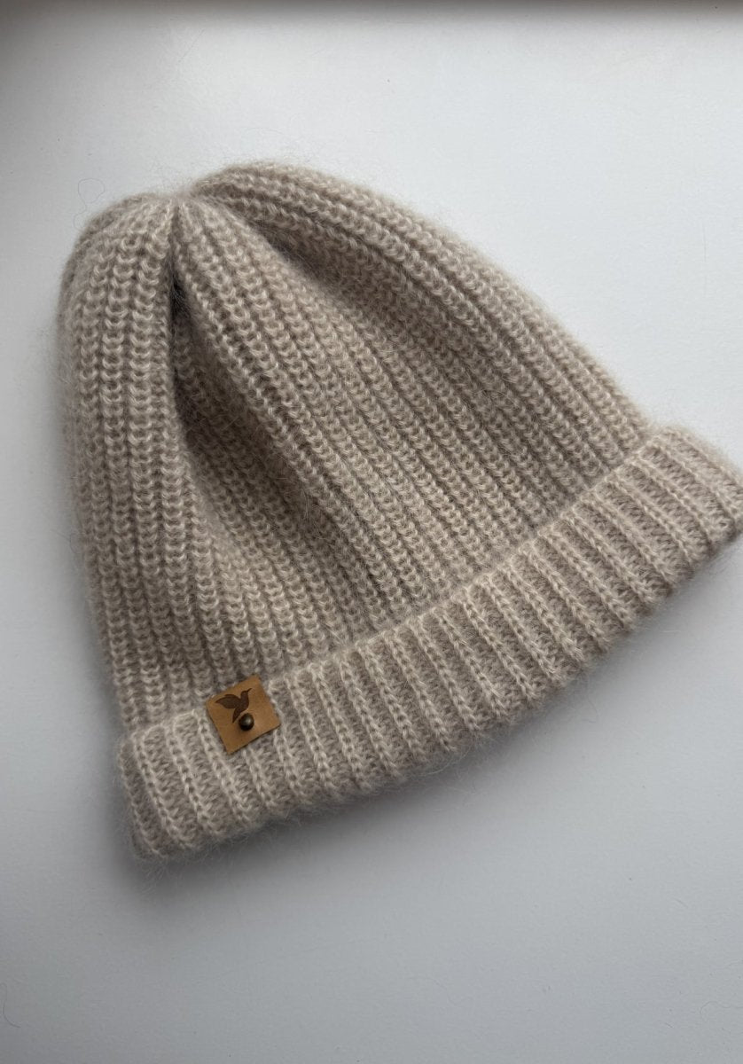 Weiche Haube aus Mohair und Seide - The Baltic Shop