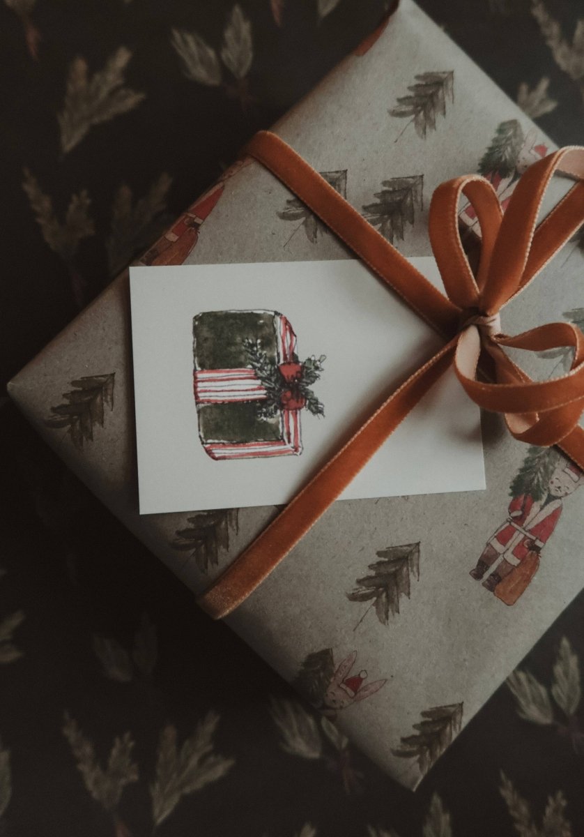 Weihnachtsgeschenk Kleine flache Karte - The Baltic Shop