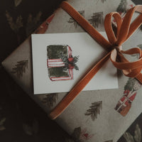 Weihnachtsgeschenk Kleine flache Karte - The Baltic Shop