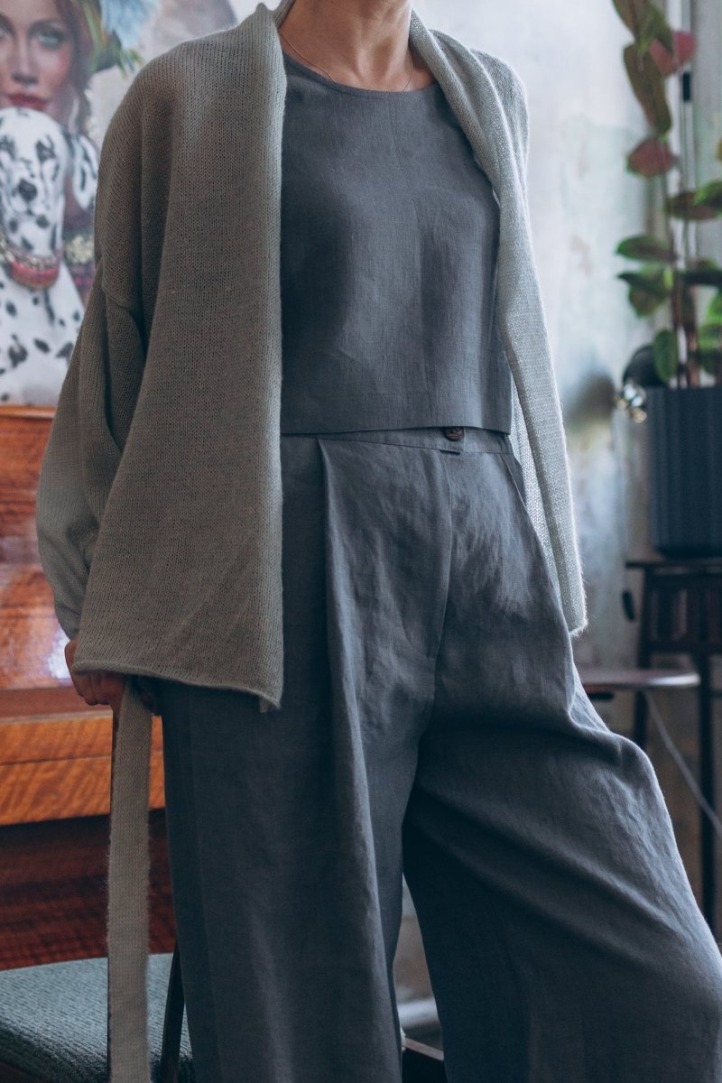 Weite Leinenhose "Elisa" - The Baltic Shop