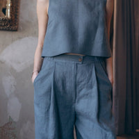 Weite Leinenhose "Elisa" - The Baltic Shop