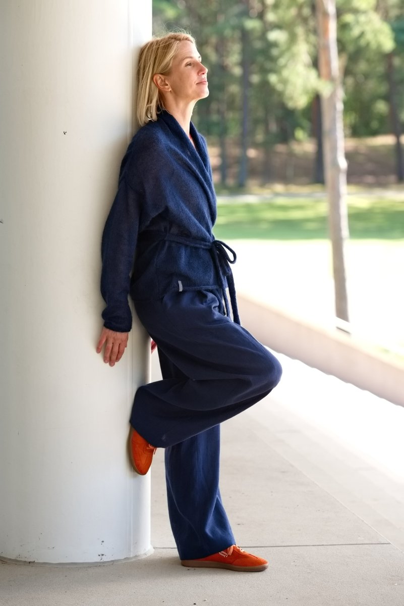 Weite Leinenhose "Elisa" in 4 Farben AW26 - The Baltic Shop