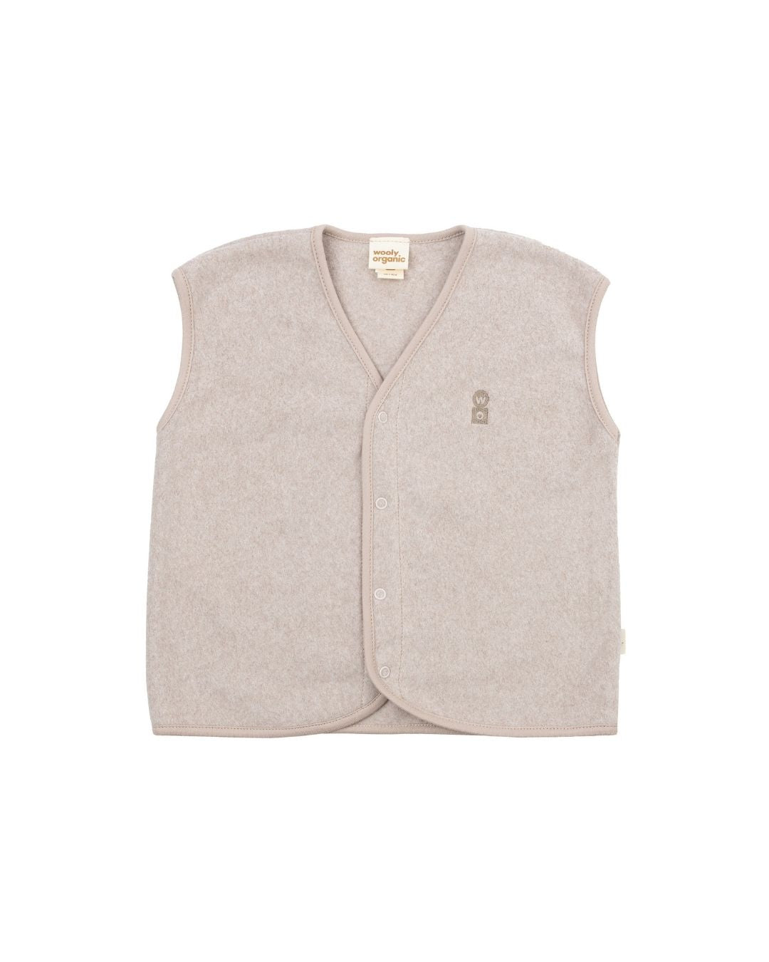 Fleece-Weste aus Bio-Baumwolle
