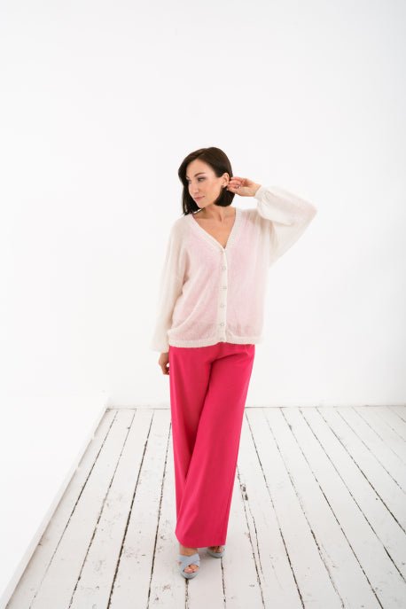 Weste aus Mohair und Seide - The Baltic Shop