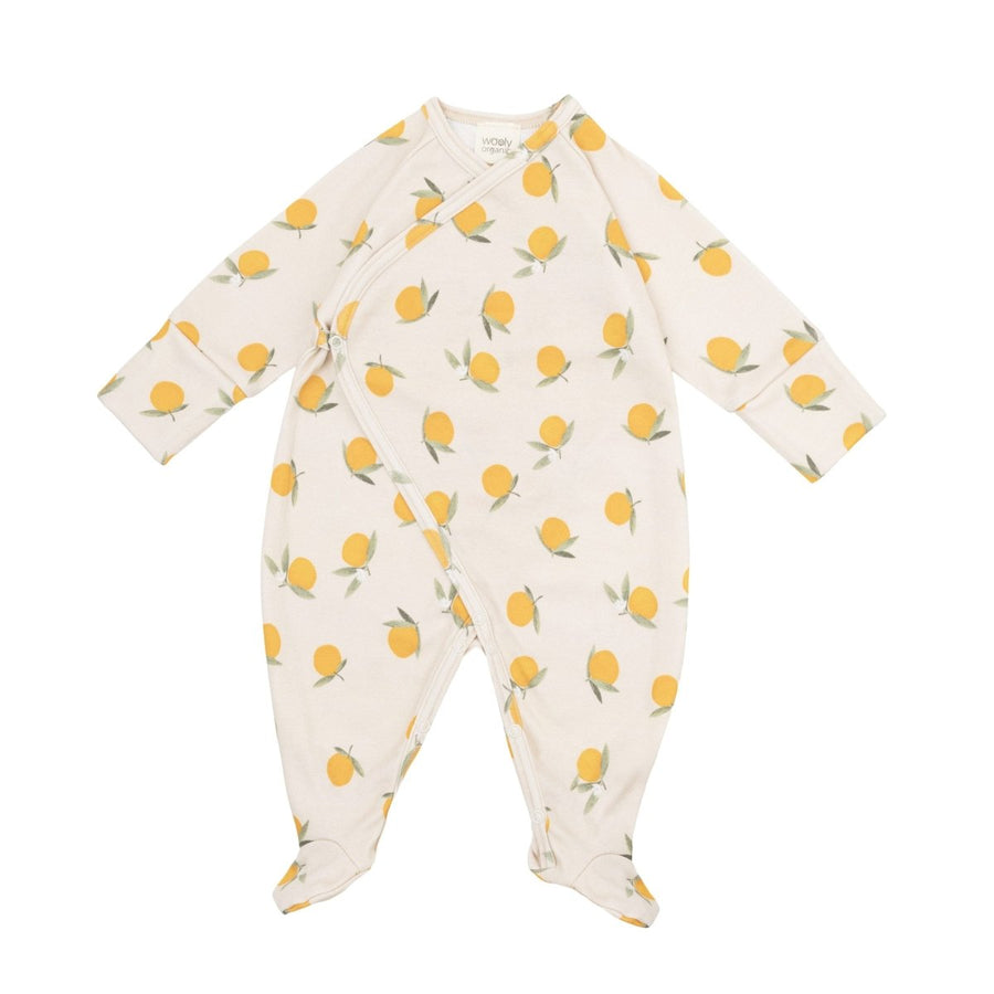 Wrap Pyjama aus Bio Baumwolle in 3 Farben - The Baltic Shop