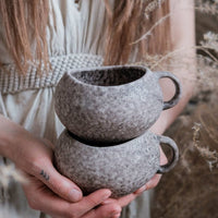 YUTORI Tasse und Untertasse "Home" - organisches Steingut - The Baltic Shop