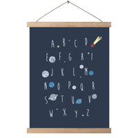 ABC Poster - interaktives Alphabet - The Baltic Shop
