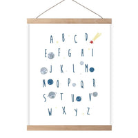 ABC Poster - interaktives Alphabet - The Baltic Shop