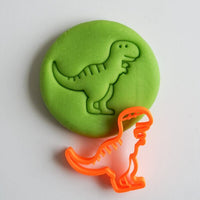 Ausstechformen für Knete "Dinosaurier" - The Baltic Shop