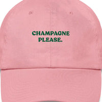 Baumwollkappe "Champagne Please" - The Baltic Shop