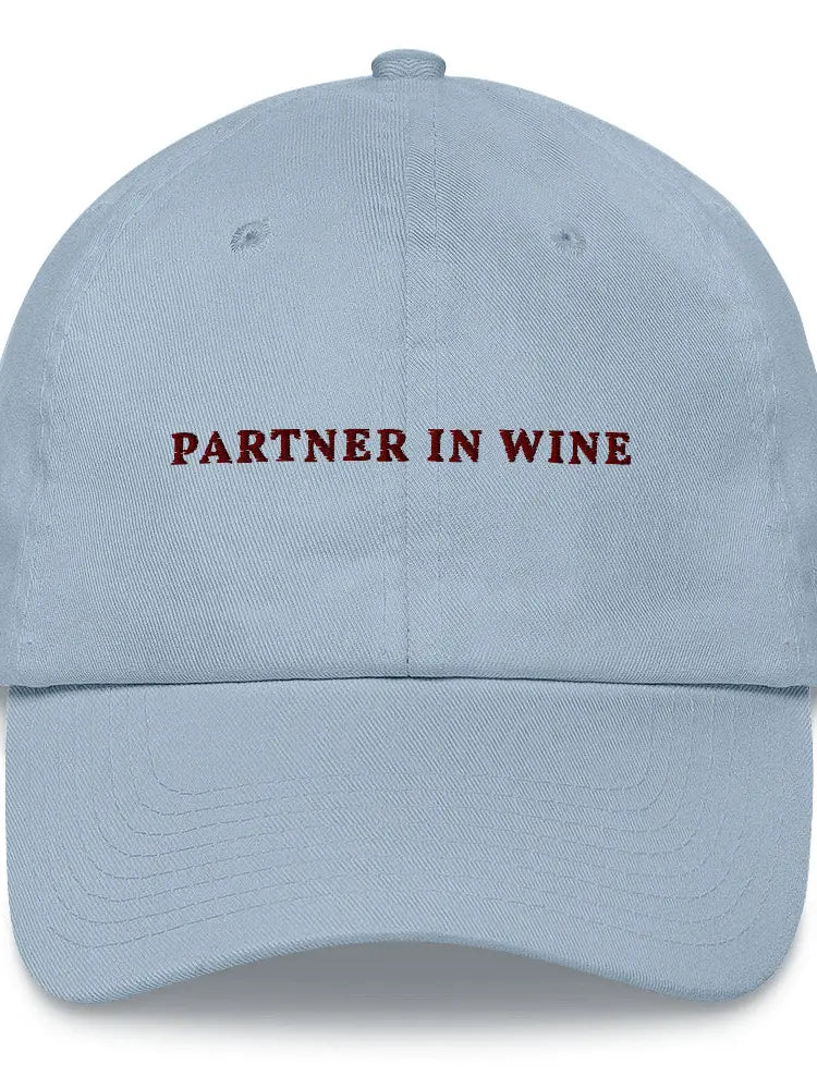 Baumwollkappe "Partner in Wine" - The Baltic Shop